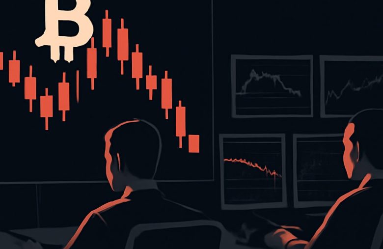 Bitcoin recua 6% e toca US$ 82 mil: liquidações e ruptura de suporte elevam risco de teste aos US$ 80 mil