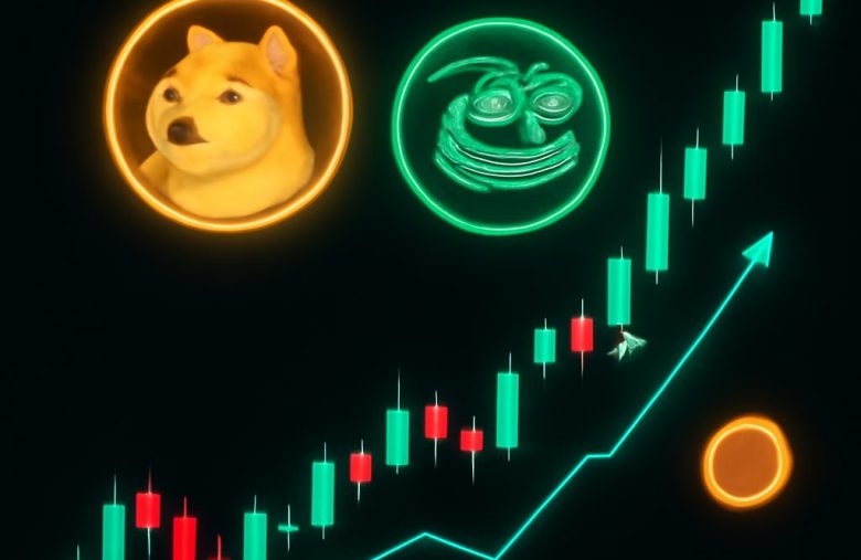 Dogecoin e PEPE disparam até 25% enquanto 2026 começa com força para as memecoins