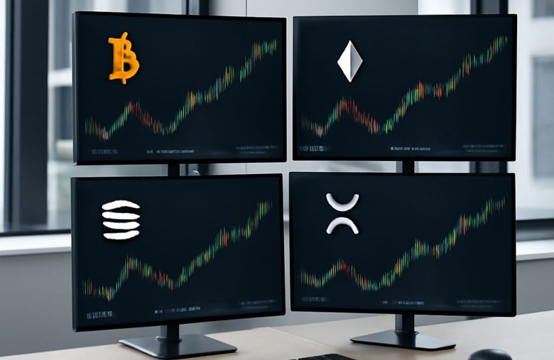 ETFs de Bitcoin somam US$ 830 milhões em entradas; fluxo positivo atinge ether, solana e XRP