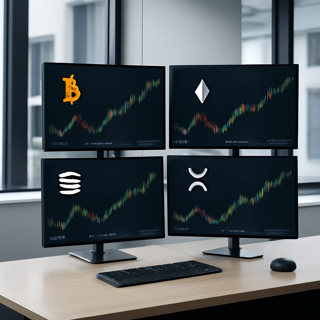 ETFs de Bitcoin somam US$ 830 milhões em entradas; fluxo positivo atinge ether, solana e XRP