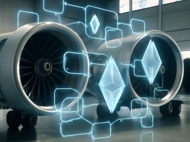 Empresa de tesouraria de Ethereum compra motores de avião em aposta de tokenização após vender ETH