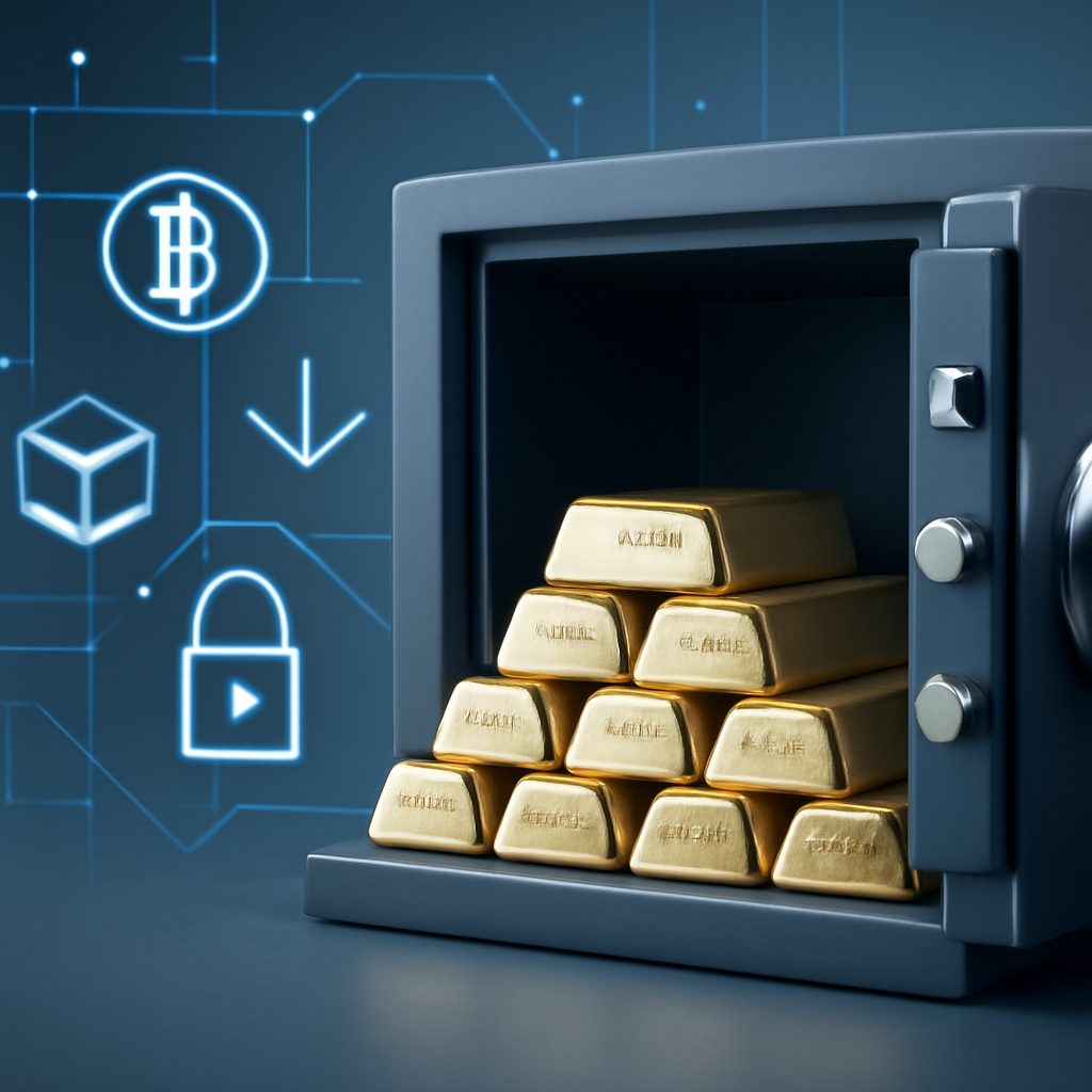 Enquanto o mercado desaba, a nova corrida do ouro cripto é… ouro
