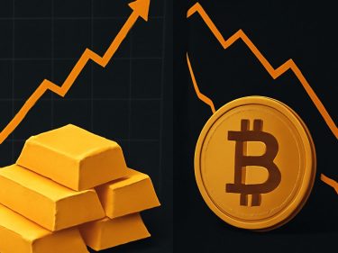 Ouro atinge recorde acima de US$ 5 mil, divergindo ainda mais do Bitcoin