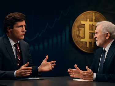 Tucker Carlson questiona Peter Schiff: pode o Bitcoin substituir o dólar como âncora global?