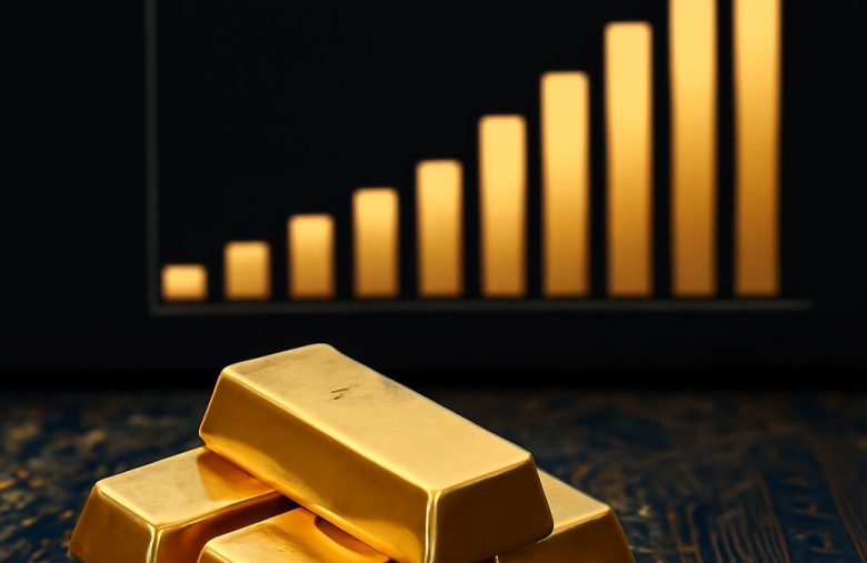 Volume de ouro tokenizado supera a maioria dos ETFs enquanto o metal mira US$ 5.000