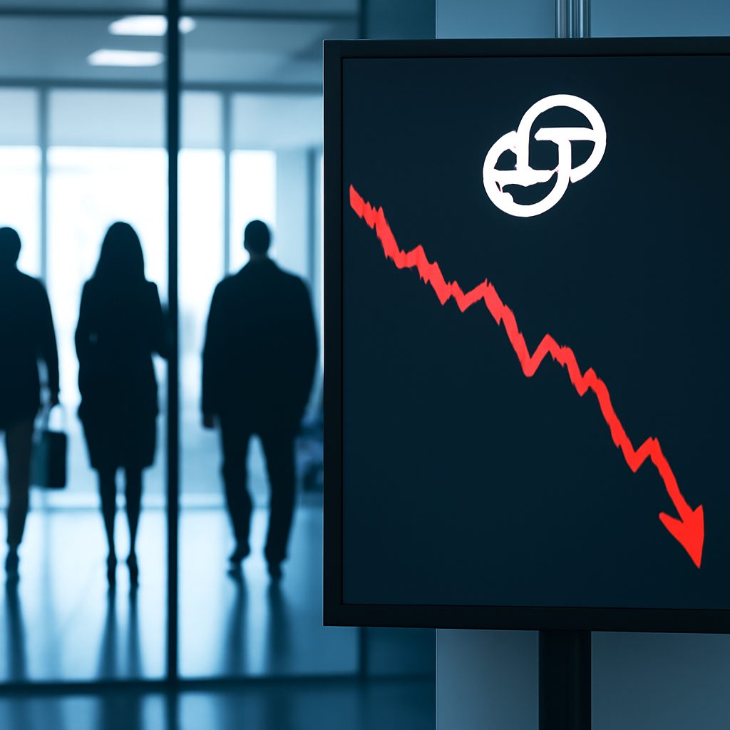 Ações da Gemini caem 10% após saída de COO, CFO e Chief Legal Officer meses após o IPO