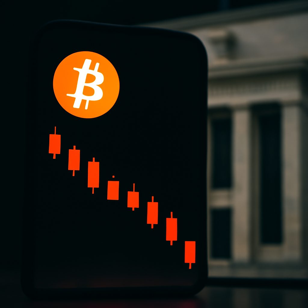 Preço do Bitcoin hoje: queda leva o BTC a US$ 76 mil sob pressão do Fed e dos ETFs