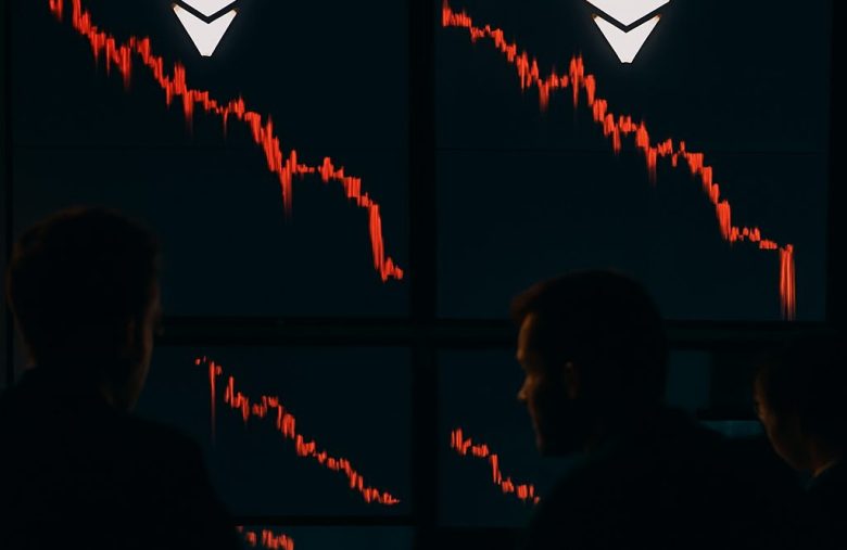 Queda do Ether abaixo de US$2.000 expõe rombo de US$686 milhões em trading firm