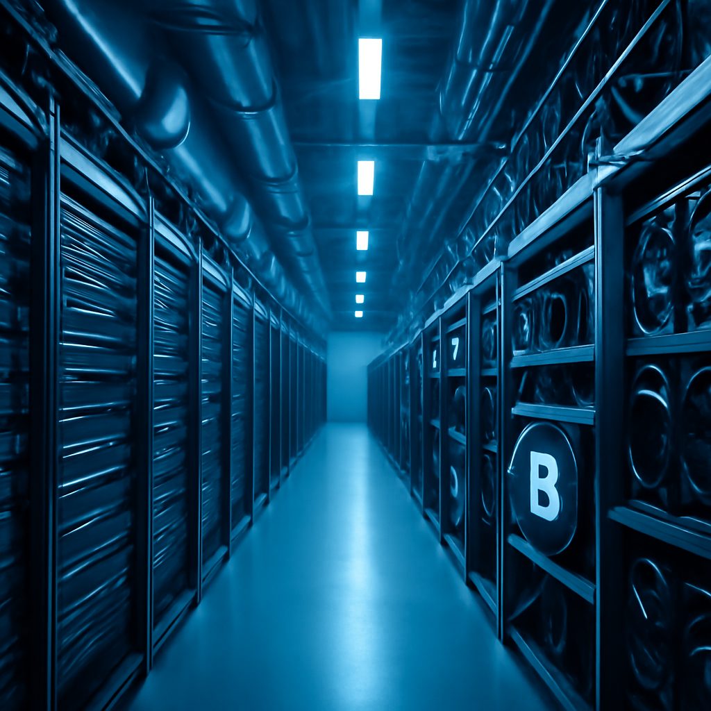 Receita da mineração de Bitcoin cai ao menor nível e migra para IA