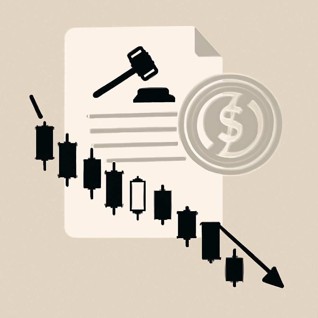 Ações da Circle caem 18% com novo rascunho do Clarity Act que mira recompensas de stablecoins