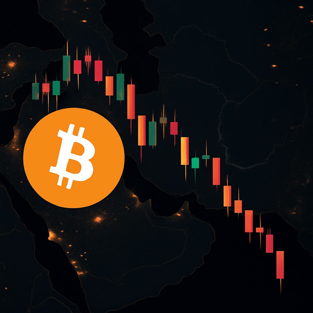 Bitcoin cai abaixo de US$ 69.200 em meio a ultimato de 48 horas de Trump sobre usinas do Irã