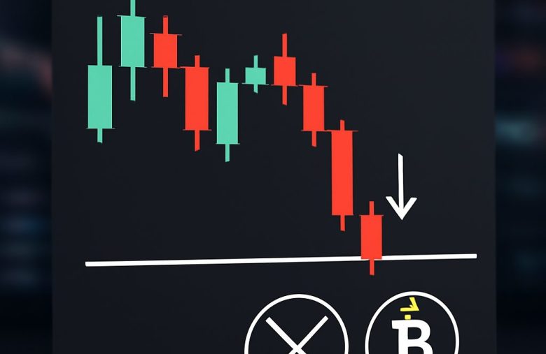 XRP Quebra Suporte Crucial: Queda de 3% abaixo de US$ 1,44 e Bitcoin impede recuperação